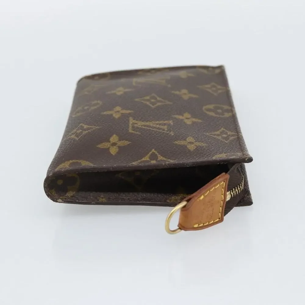 Louis Vuitton Monogram Bucket PM Accessory Pouch Brown